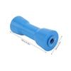 Shaft Keel Roller Blue PVC Marine Durable Keel Roller 160mm Self Centering for Trailers Boats Accessories