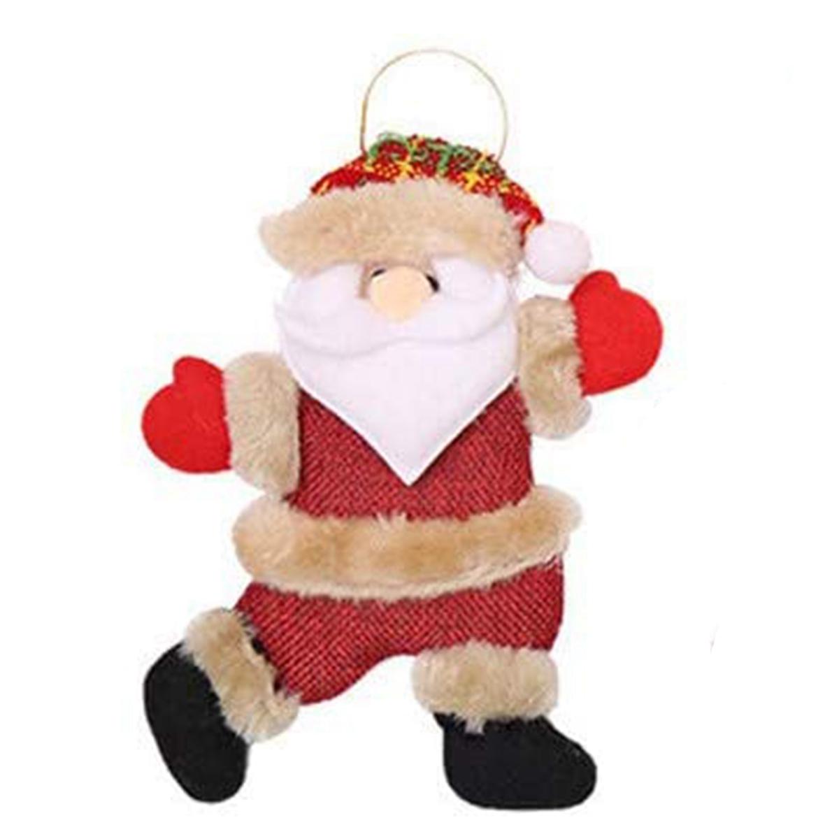 

Gift Snowman Santa Claus Bear Elk Christmas Tree Decoration Ornaments Toy Doll Christmas Pendant Santa Claus