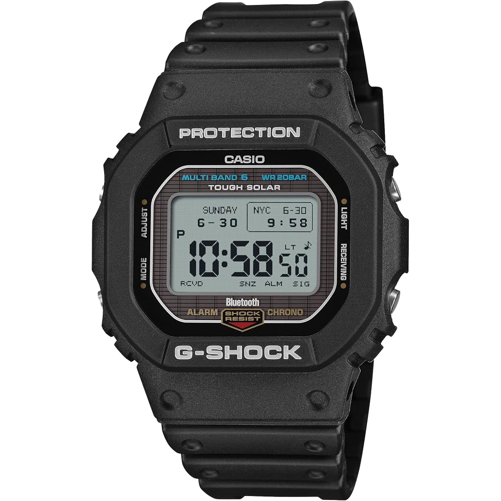 [Casio] Часы G-Shock [Официальный продукт для внутреннего рынка] MIP LCD, Bluetooth, Радиоуправляемые, Питание от солнечной энергии, Экологичные материалы, GW-BX5600-1JF