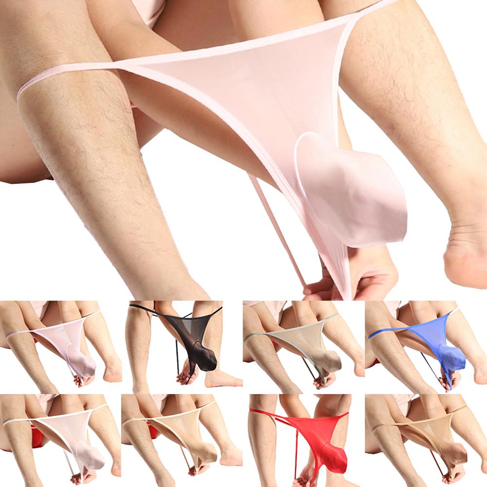Free Size Mens Underwear Lingerie Middle Waist Nylon