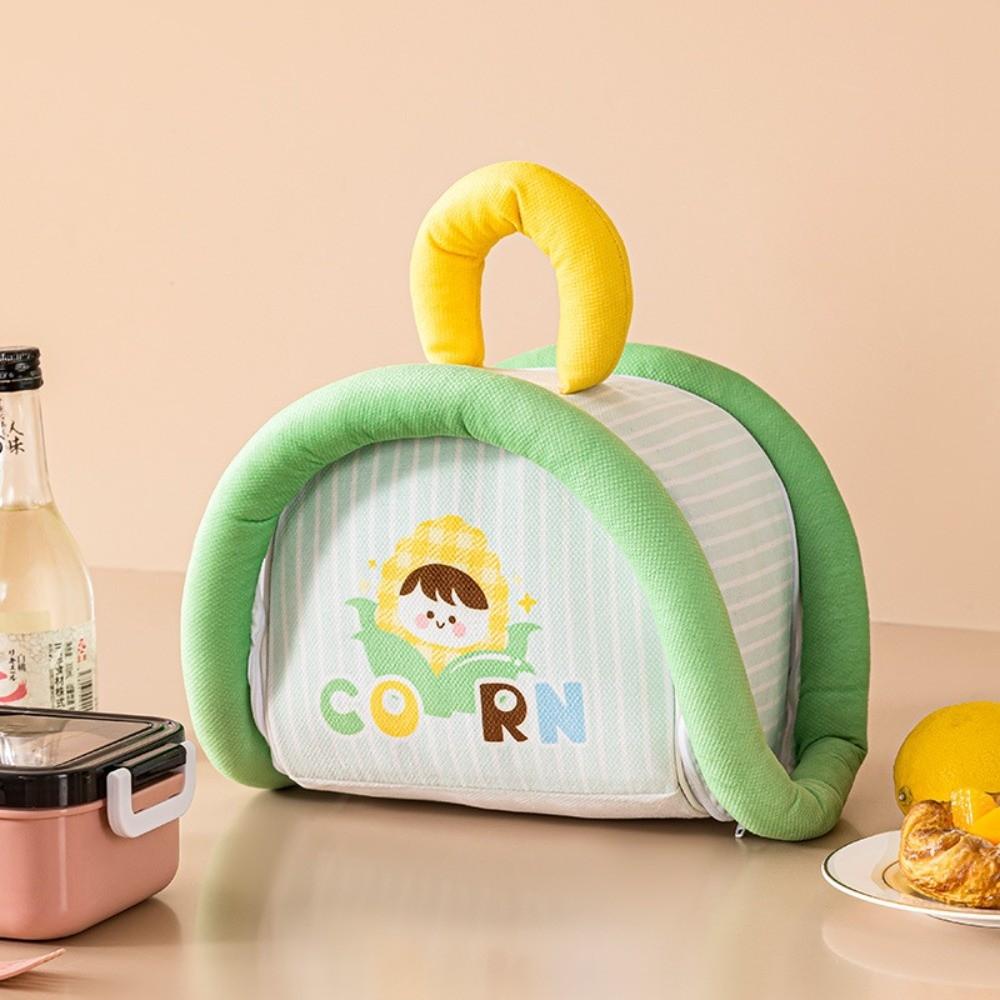 

Fashion Simple Large Capacity Lunch Bag Travel Tote Carry Reusable Insulated Storage Box Food Drink Storage Camping Picnic Bag зелений