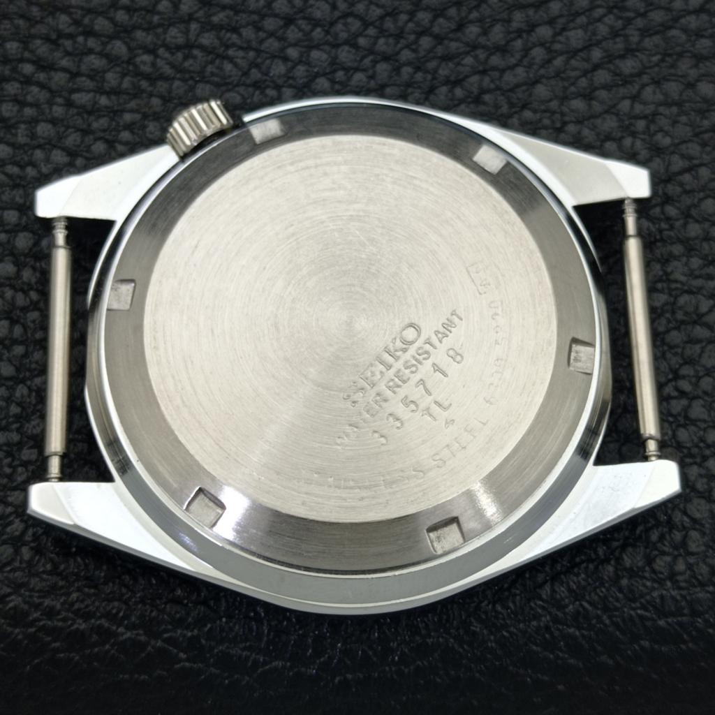 REFURBISHED JAPAN MADE SEIKO 5 AUTOMATIC MENS WATCH WHITE DIAL CUSTOM A440130-2 QV90-a440130