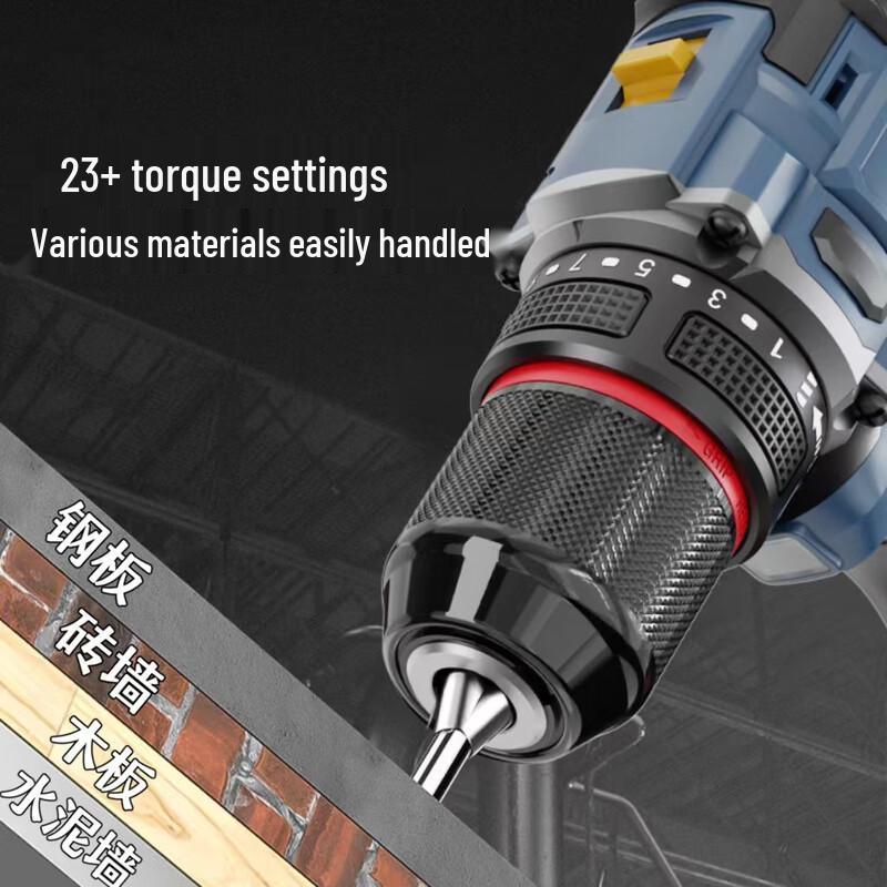 

TURBOSUN 36V Industrial Brushless Impact Drill CN plug (adapter included)