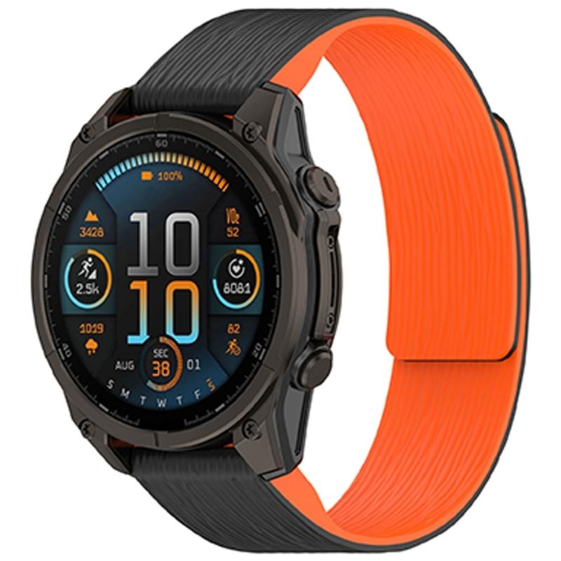 20mm/22mm/26mm Wristband Straps for 5 6X 7 8 6 Quick Release Band Sweatproof Bracelets Magnetic Belt Silicone Band