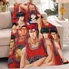 Classic S-Slam Comic D-Dunk-S Blanket Warm Soft Suitable For Bedroom Sofa Bed Living Room Office Travel Camping Gifts
