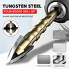 Overlord Drill Tile Bit High Hardness Glass Four Edge Drilling Drill Hole Opener Tile Concrete Wall Reaming Drill Bit Tools
