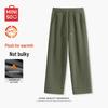 MINISO Men's Winter Warm Fleece-lined Casual Straight Leg Pants