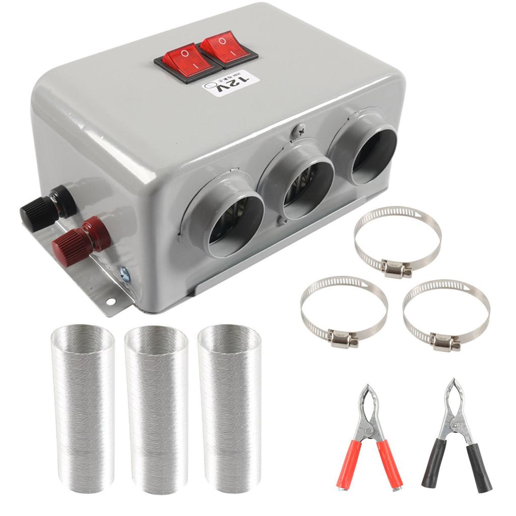 Energy Efficient Car Heater 12V 600W 800W Compact Designs Car Demister Adjustable for Fast Demisting & Defrosting