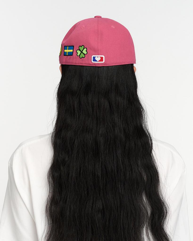 THEMUSEUMVISITOR Art Icon Embroidery Cap (Pink)