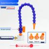 Adjustable Magnetic Base Air Nozzle with Universal Gooseneck Tube