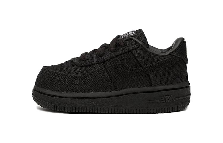 Nike Air Force 1 Low Stussy Black TD DC8306-001 19.5