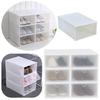 Plastic Drawer Shoe Cabinet Organizer Container Box 6 Pieces