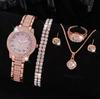 Digital Roman Pattern Women'S Watch Cornucopia Gypsy Rhinestone Diamond Bracelet Women'S Light Luxury Watch