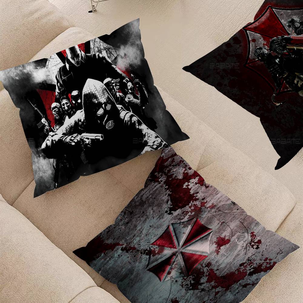 Umbrella Corporation pillow cover sofa cushion cover home room decoration children gift