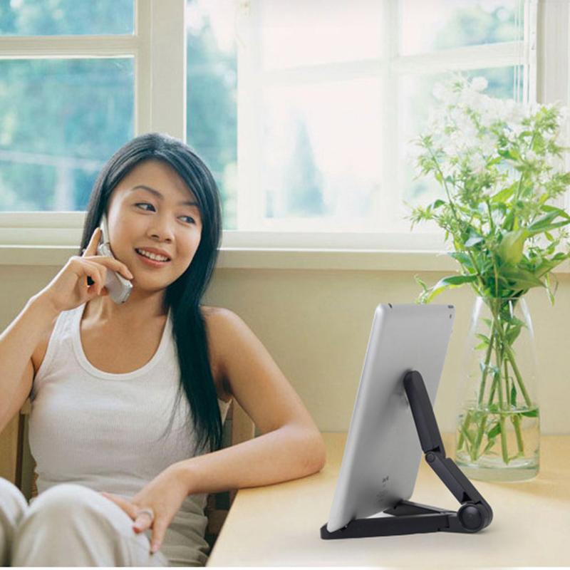 Multifunctional Foldable Tablet Stand Holder Universal for iPad Air/Pro Samsung Xiaomi Huawei Tablets & Phones Adjustable Angle