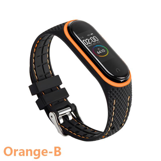 Strap For Mi band 7 6 5 Bracelet Sport belt Silicone watchband replacement Smartwatch bracelet for Xiaomi mi band 3 4 5 6 strap