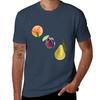 Peach Plum Pear TShirt Big Size Short Sleeve Casual Top