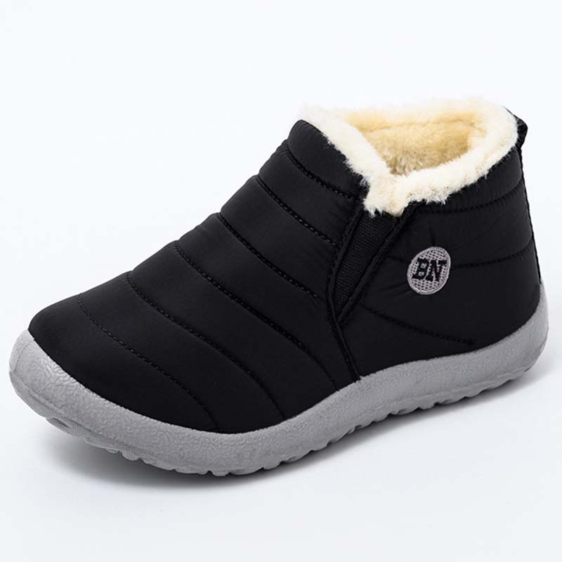 Schnee Frauen Stiefel Mode Unisex Schuhe Slip On Plattform Schuhe Für Frauen Stiefeletten Wasserdichte Plüsch Winter Schuhe