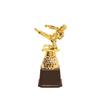 Martial Arts Gold Trophy Awards Plastic Model Gold Man Small Prize Cup Taekwondo Competition Craft Souvenirs Winner Award