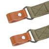 Adjustable Outdoor Survival Gun Sling Leather Two Point AK Rifle Strap for Airsoft Hunting Shooting Hunt Accessories
