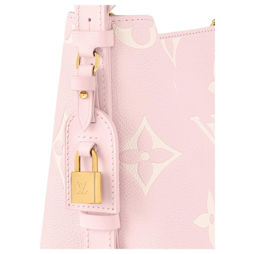 Louis Vuitton All In BB Calfskin Bucket Bag Handbag Women's Cherry Blossom Pink M14356