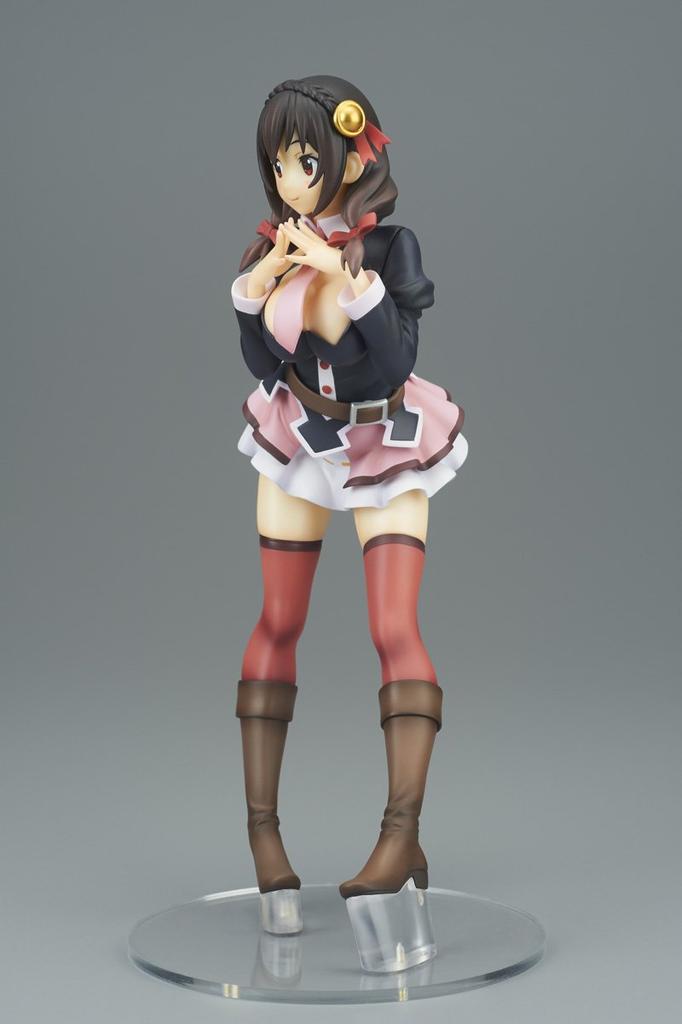 Požehnání této nádherné figurce KonoSuba v měřítku Yunyun, lakované z PVC, Božího světa!2 1/8