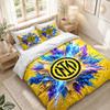 Bedding Set 1 Duvet Cover 2 Pillowcases Borussia Dortmund Print Bedroom Home Decoration