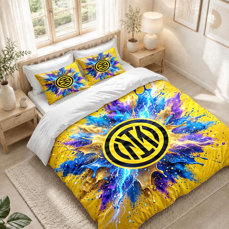 Bedding Set 1 Duvet Cover 2 Pillowcases Borussia Dortmund Print Bedroom Home Decoration