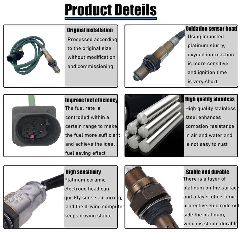 0035427118 234-5091 Upstream O2 Oxygen Sensor For Mercedes-Benz E350 SL63 AMG CLK350 E63 AMG CLK550 CLK63 E550 A0035427118