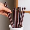 5 Pairs Sushi Chopsticks Natural Wooden Eco-Friendly Reusable Wood Korean Chinese Food Chop Sticks