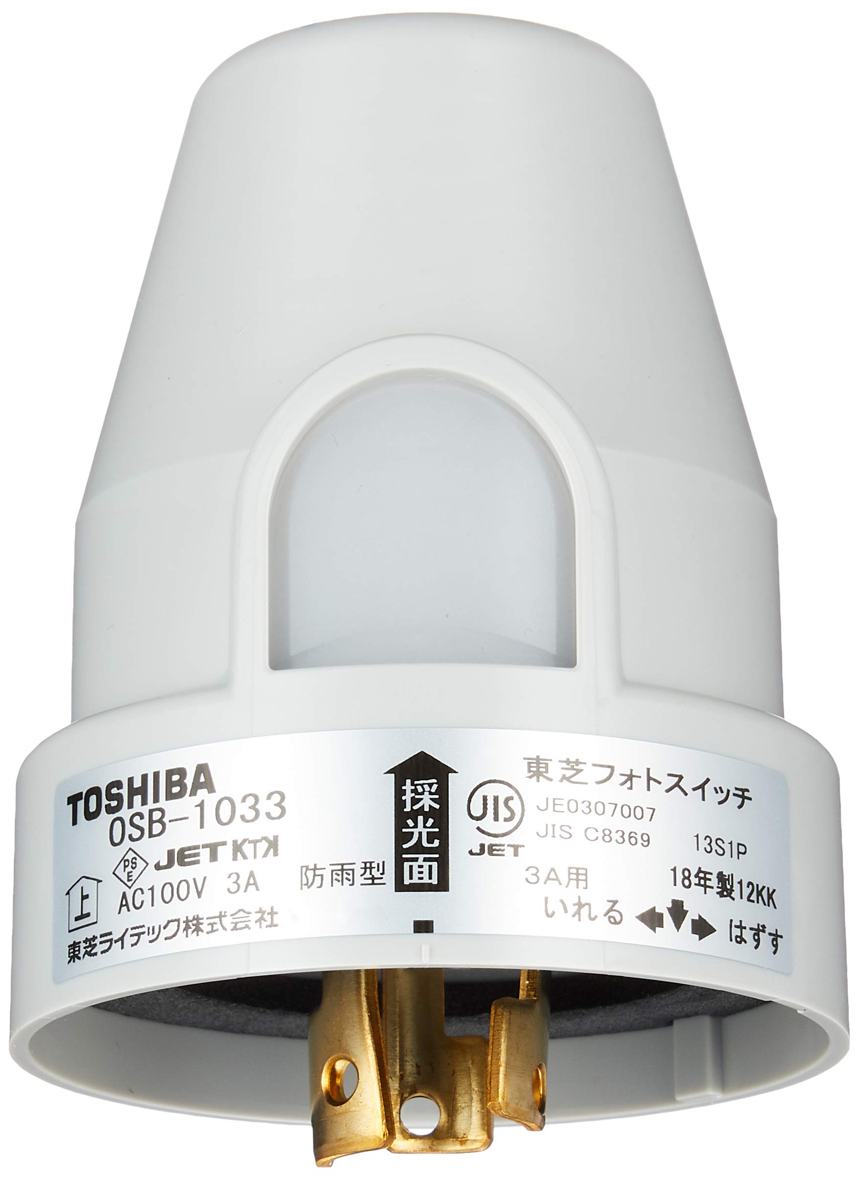 

Фотовимикач TOSHIBA водонепроникний 100V для 3A OSB1033