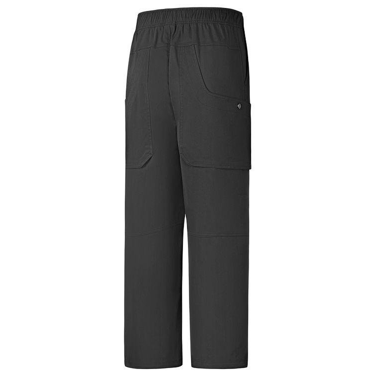 Skechers Go Dri Moisture Wicking Loose Fit Durable Breathable Knitted Sports Pants Men Pants Carbon-Black P225M053-0018