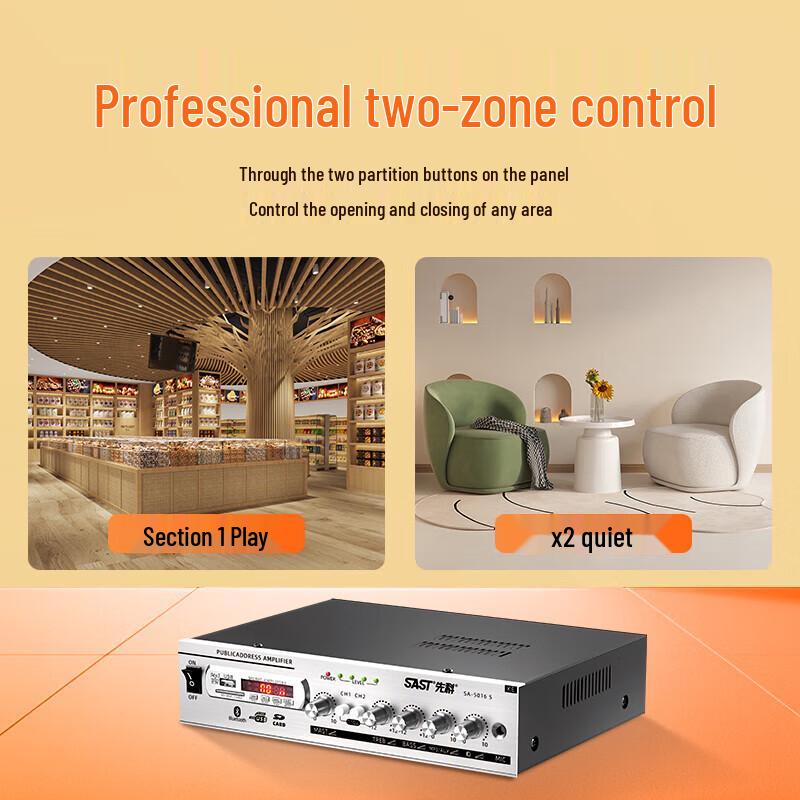 Sianke SA-5016S Bluetooth HIFI Power Amplifier