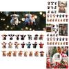 Weihnachts-Blindbox Mit Yak-Tier Acryl-Dekorationen Für Feiertagsbaum-Hänger Und Party-Geschenke