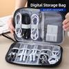 2025 Hot Car Data Cable Storage Bag Waterproof Travel Organizer Bag USB DataLine Charger For BMW E46 E90 E60 F10 E39 F30 E36 F20