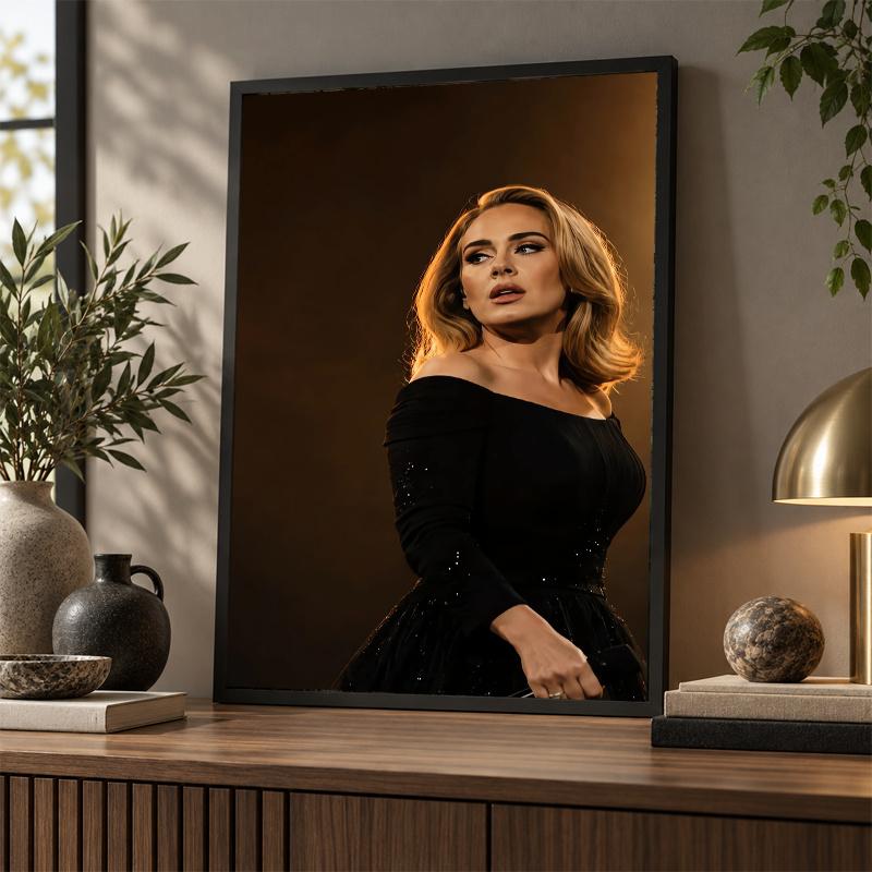 Adele Diamond Painting Kit 5D Full Drill DIY Diamond Mosaic Wall Art Home Decor