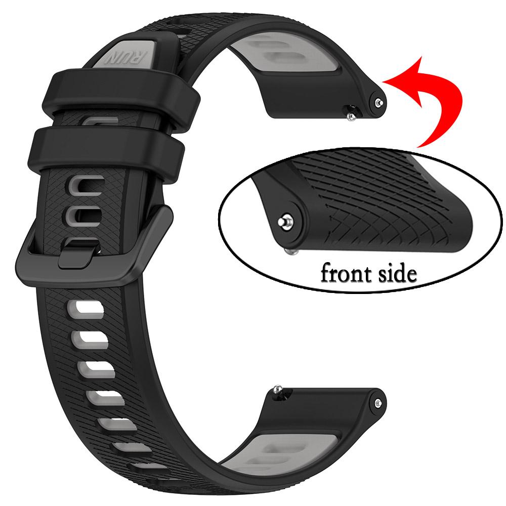 Silikonový pásek 20mm pro Garmin Venu SQ2 | Venu 2Plus | Vivoactive 3/3t/3M/5 | Příslušenství k náramku Forerunner 245/645