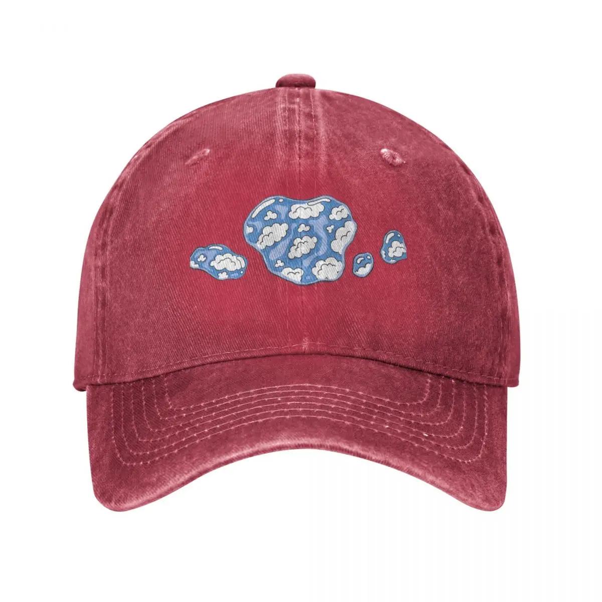 Puddle Clouds Baseball Cap Sunhat Dropshipping Anime Ball Cap Unisex Womens