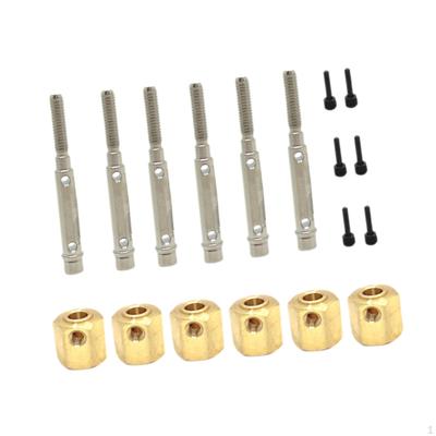 RC Car Hex Hubs Combiner Repairing Remote Controlled Toys Accessories, Spare Parts, Metal Replace