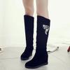 Fashion Long Boots for Women Autumn High Heels Elegant Heeled Knee Shaft Shoes Woman Winter 2024 Y2k Novelty Large Size Warm New Spring
