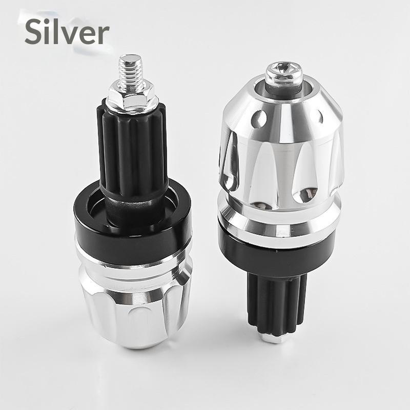 Motorcycle Modification Aluminum Alloy Handlebar Plug Electric Scooter Handlebar Stem Plug Balance Block Terminal