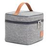 Lunch Bag   Grey Thickened   Proof Reusable Insulated Lunch Cooler Bag for Picnics Outdoor Travel