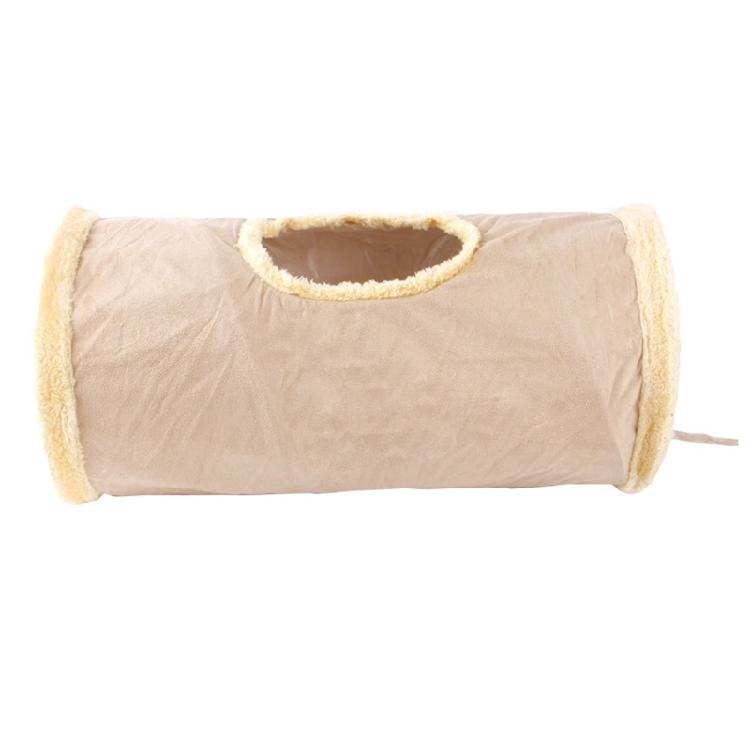 Cats Tunnel Toy Interactive Toy Soft Foldable Storable Suede Cats Tunnel P