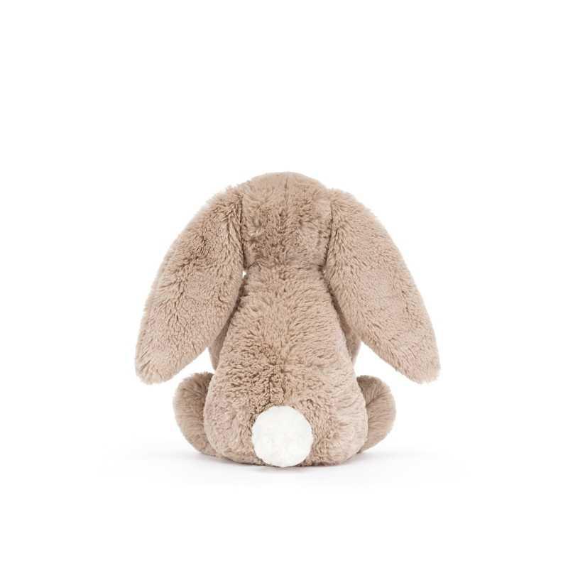 JELLYCAT shy beige bonnie rabbit cute plush doll sitting height 23cm high