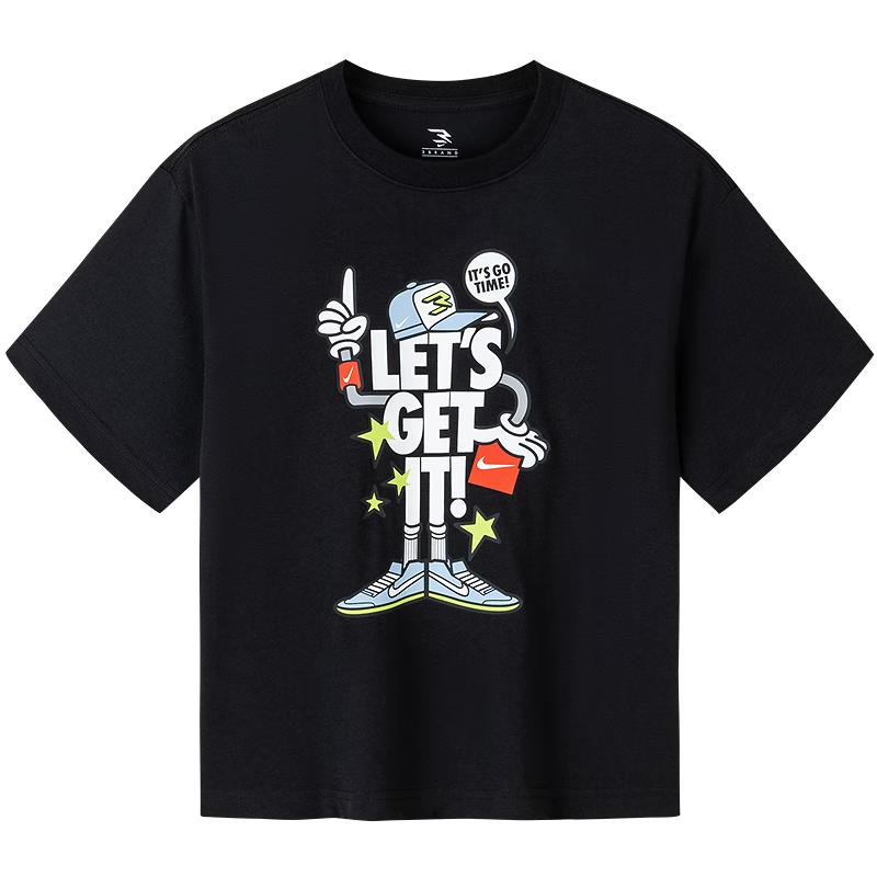 Nike Kids  Playful Loose-Fit Short Sleeve T-Shirt S