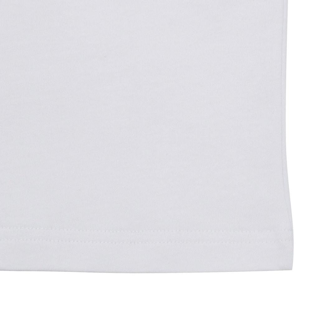 New Era Short Sleeve Youth Cotton Tee Size Box Exclusive To Boys and Authentic New Era Cool Junior Available In Large and Small Clothes Folding