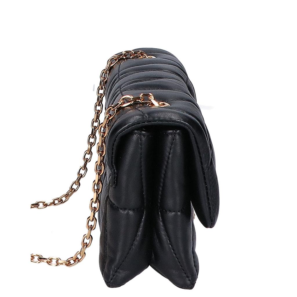 Versace 1017740-1A12975 Cleio Quilting Nappa Mini Shoulder Bag Shoulder Bag - blackUsed