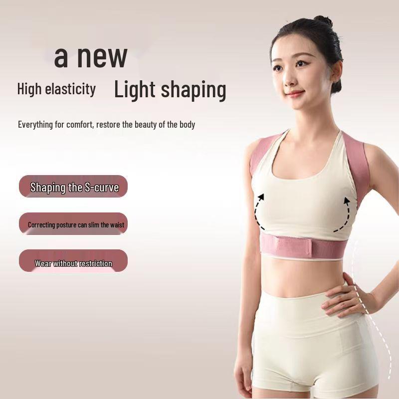 Back and Shoulder Posture Corrector - Invisible Support Belt for Adults