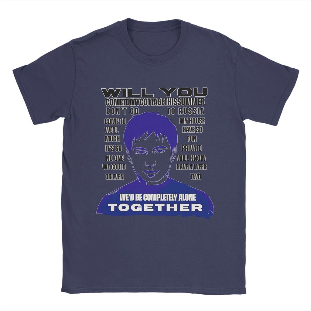 Shane Hollander Will You Come To My Cottage This Summer TShirt TShirts for Unisex Heated Rivalry Leisure Pure Cotton Tees