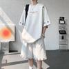 2026 American Style Embroidered Summer T-Shirt & Shorts Set for Men
